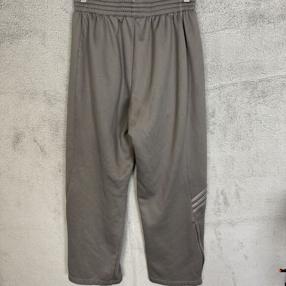 Adidas Indiana‎ Hoosiers Sweatpants Mens M Grey Fleece Drawstring - Picture 7 of 10